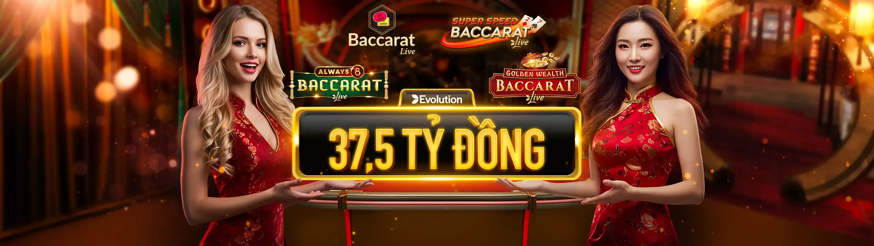 Hình nền sòng bạc rực rỡ